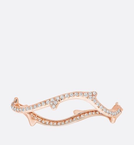 bracciale dior rosa|Bracciale Bois de Rose Oro rosa, oro bianco e diamanti .